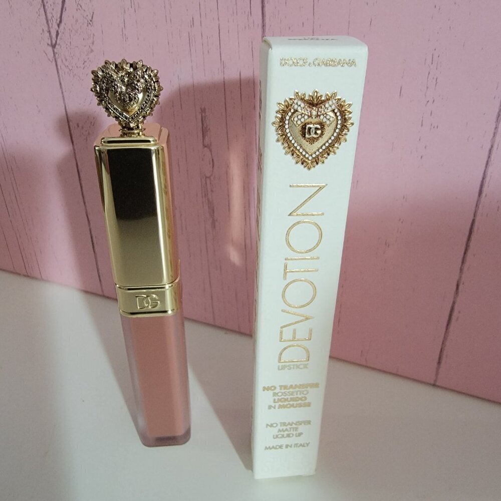 DOLCE GABBANA Everkiss Devotion Liquid Lipstick Mousse with Box - Picture 15 of 15